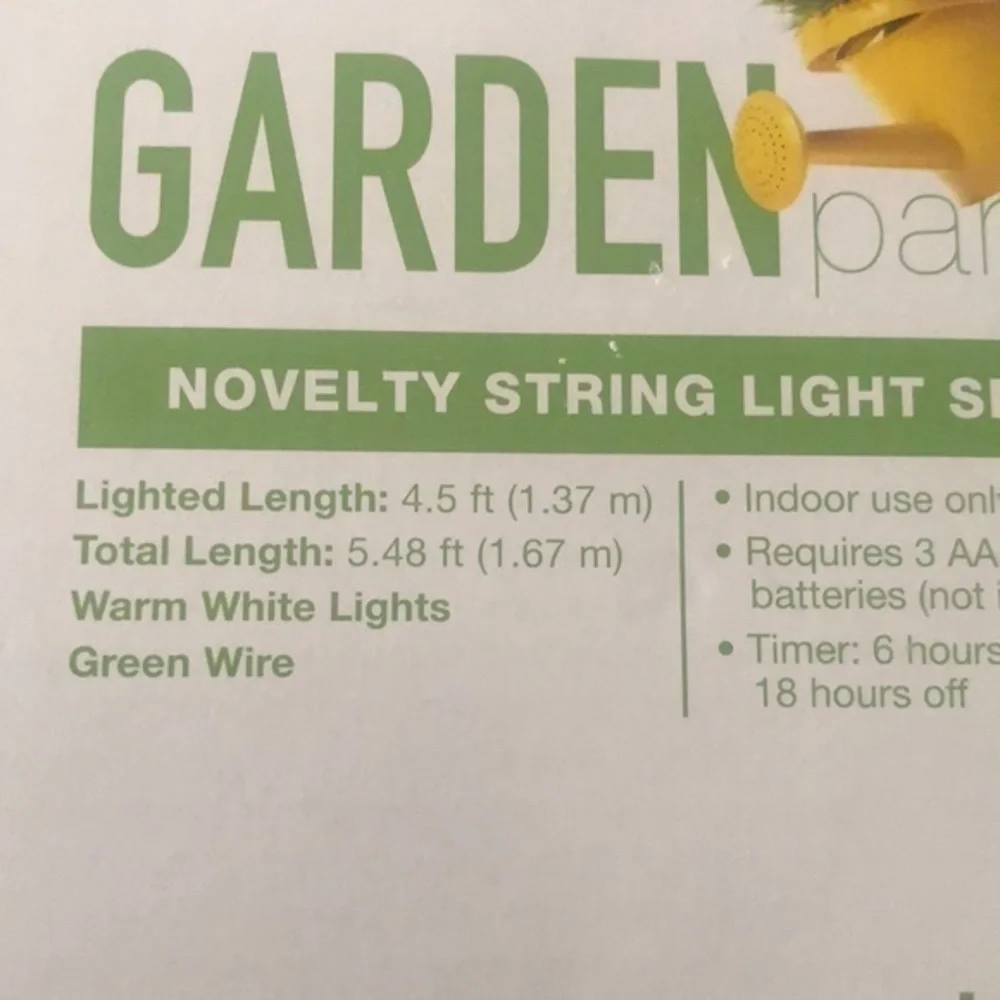 Pineapple Novelty String Light Set Warm White‎ New